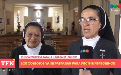 Telefe Córdoba destacó los preparativos para recibir a los peregrinos